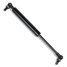 Piston rod lift gas spring for support bed and wallbed